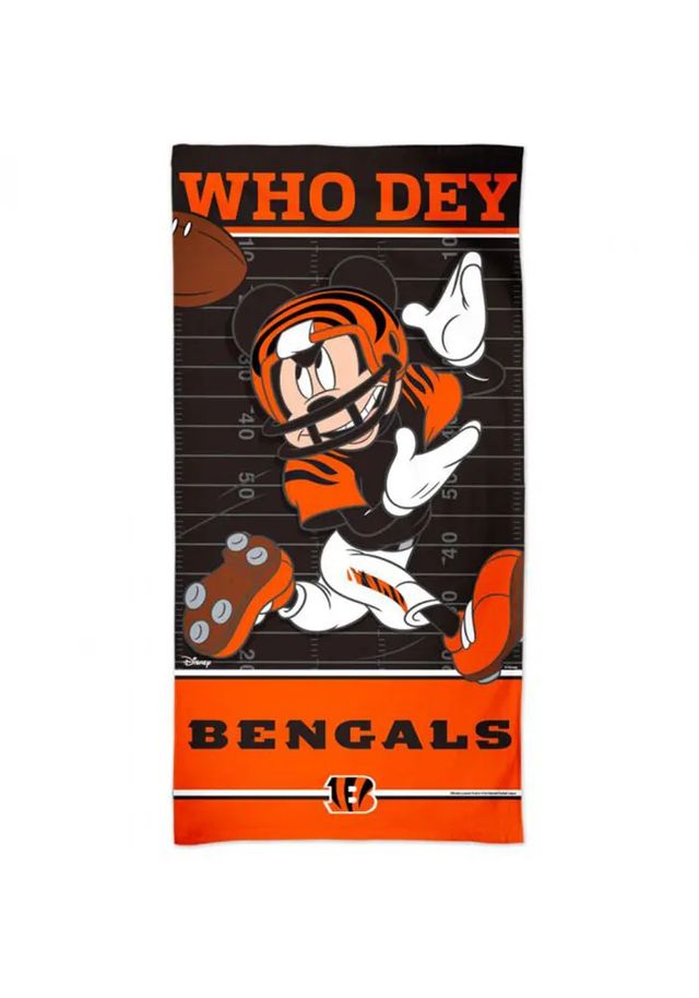 Cincinnati Bengals Disney Spectra Beach Towel