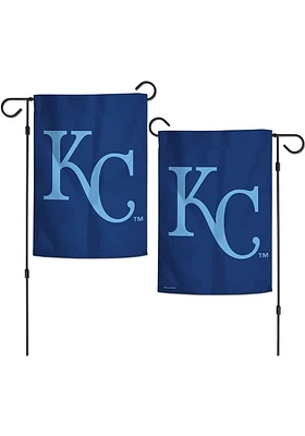 Kansas City Royals Two Sided Team Logo Design Garden Flag - Blue