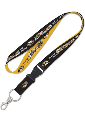 Missouri Tigers Destination Lanyard - Black