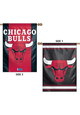 Chicago Bulls 2 Sided 28 X 40 Inch Banner - Red