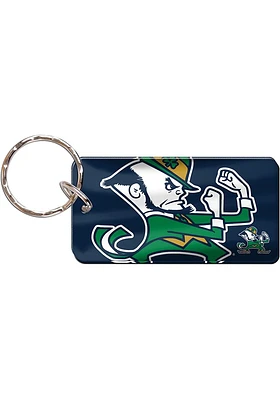 Notre Dame Fighting Irish Mega Line Keychain - Navy Blue