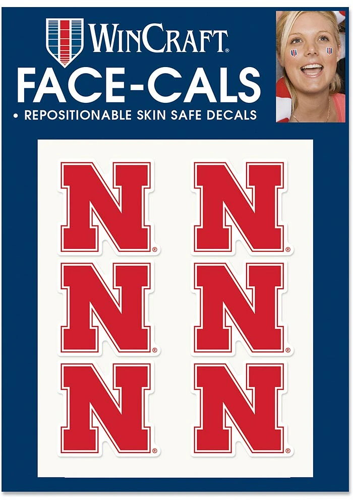 Nebraska Cornhuskers 6pk Tattoo