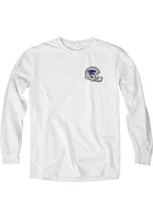 K-State Wildcats Womens White 2022 Big 12 Football Champions LS Tee