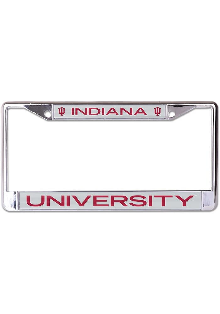 Indiana Hoosiers Metallic License Plate Frame -