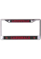 Louisville Cardinals Carbon Fiber License Plate Frame -