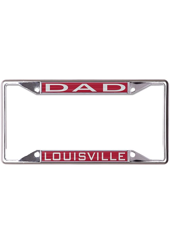 Louisville Cardinals Dad License Plate Frame -