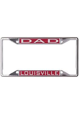Louisville Cardinals Dad License Plate Frame -