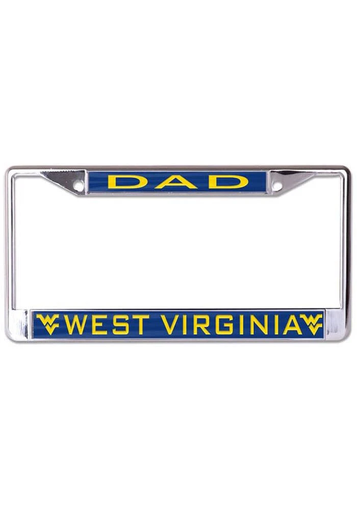 West Virginia Mountaineers Dad License Plate Frame -