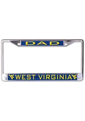 West Virginia Mountaineers Dad License Plate Frame -