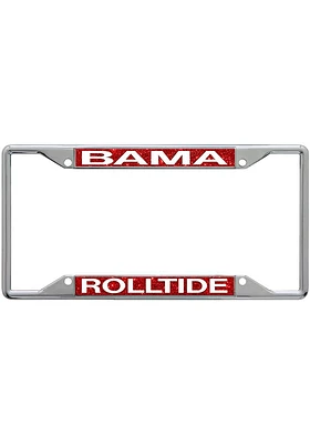 Alabama Crimson Tide Glitter License Frame