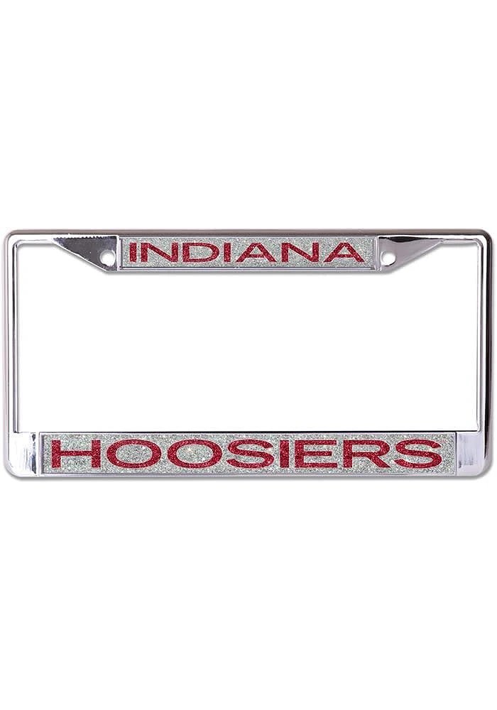 Indiana Hoosiers Glitter License Plate Frame -