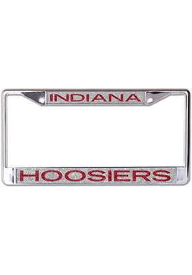 Indiana Hoosiers Glitter License Plate Frame -