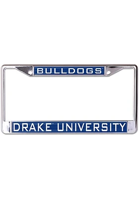 Drake Bulldogs Metallic Inlaid License Plate Frame -