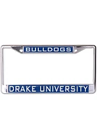 Drake Bulldogs Metallic Inlaid License Plate Frame -