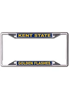 Kent State Golden Flashes Metallic Inlaid License Plate Frame -