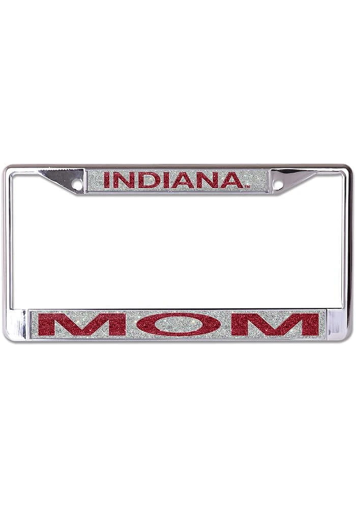 Indiana Hoosiers Mom License Plate Frame -