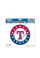 Texas Rangers 5x6 Multi-Use Auto Decal - Blue
