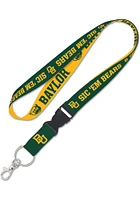 Baylor Bears Slogan Lanyard - Green