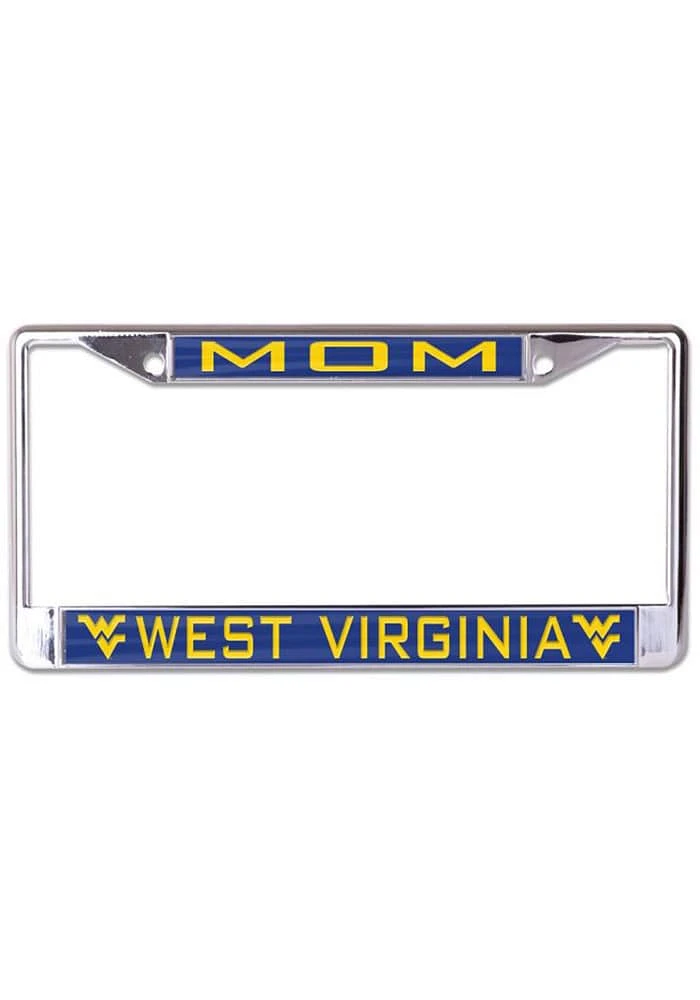 West Virginia Mountaineers Mom License Plate Frame -