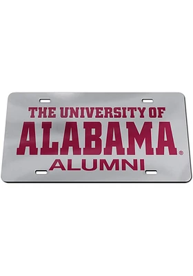 Alabama Crimson Tide  Acrylic Car Accessory License Plate