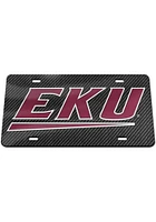 Eastern Kentucky Colonels  Carbon Fiber Car Accessory License Plate
