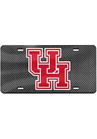 Houston Cougars  Carbon Fiber Car Accessory License Plate