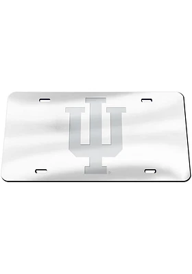Indiana Hoosiers  Frosted Car Accessory License Plate
