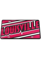 Louisville Cardinals  Mega Logo Car Accessory License Plate