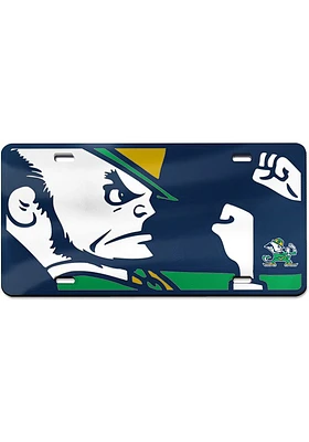 Notre Dame Fighting Irish  Mega Logo Car Accessory License Plate