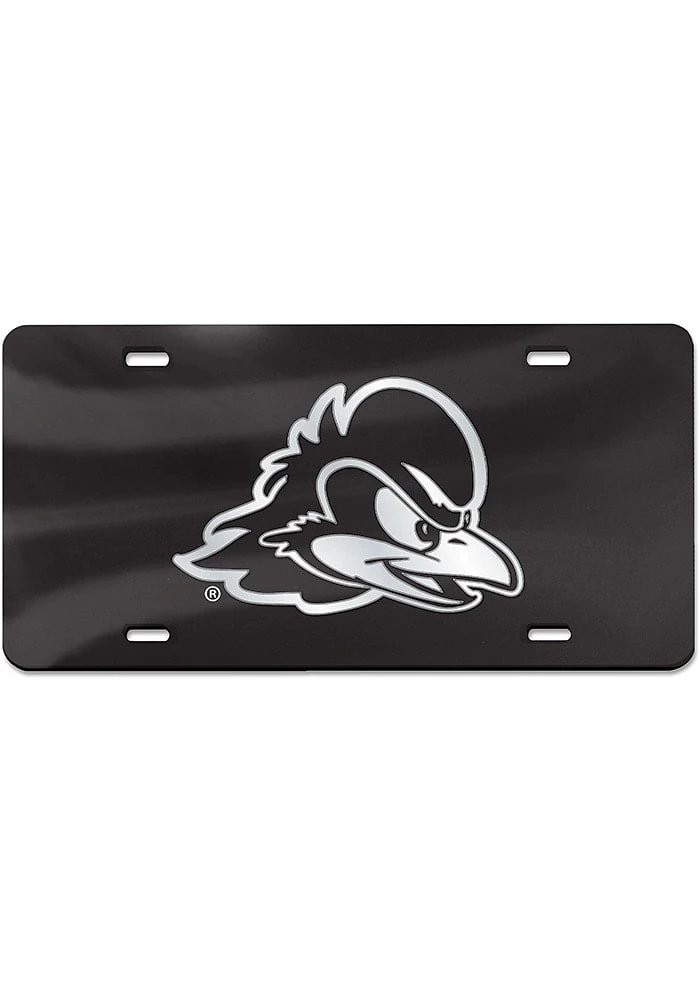 Delaware Fightin' Blue Hens Silver Car Accessory License Plate