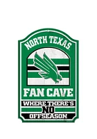 North Texas Mean Green Fan Cave Sign