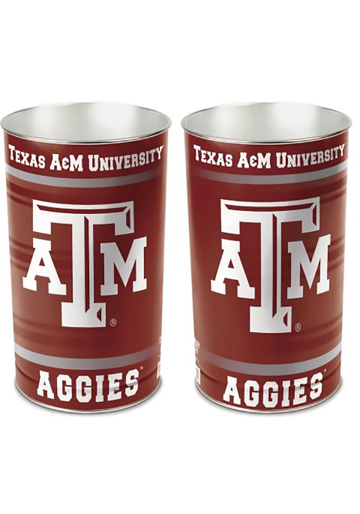 Texas A&M Aggies Tapered Waste Basket