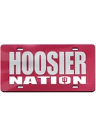 Indiana Hoosiers  Acrylic Car Accessory License Plate