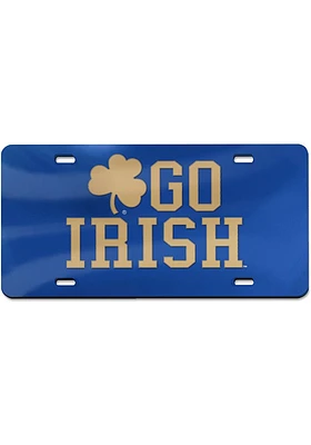 Notre Dame Fighting Irish  Acrylic Car Accessory License Plate