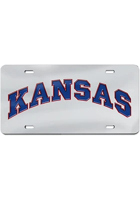 Kansas Jayhawks  Wordmark Car Accessory License Plate