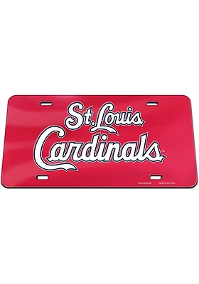 St Louis Cardinals  Wordmark Car Accessory License Plate