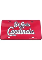 St Louis Cardinals  Wordmark Car Accessory License Plate