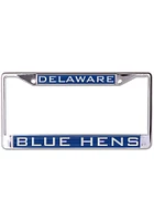 Delaware Fightin' Blue Hens Metallic License Frame