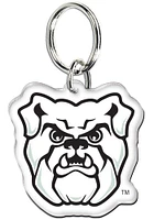Butler Bulldogs Acrylic Keychain - White