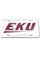 Eastern Kentucky Colonels Maroon Acrylic Car Accessory License Plate