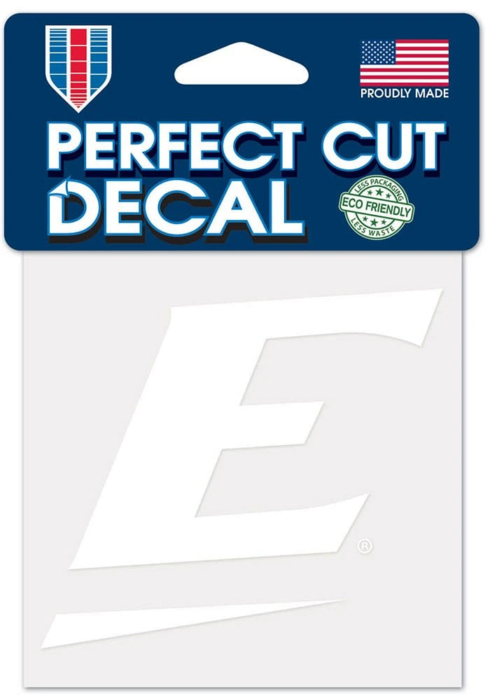 Eastern Kentucky Colonels 4x4 White Auto Decal - White