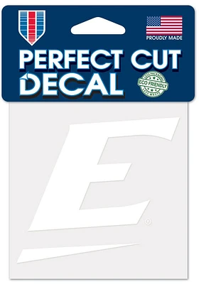 Eastern Kentucky Colonels 4x4 White Auto Decal - White