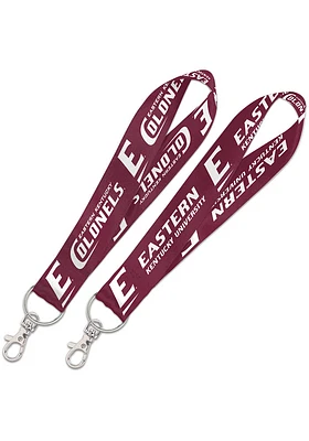 Eastern Kentucky Colonels Key Strap Lanyard - Maroon