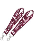 Eastern Kentucky Colonels Key Strap Lanyard - Maroon