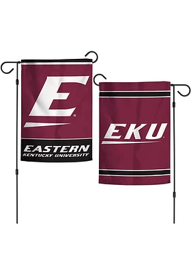 Eastern Kentucky Colonels 12x18 2 Sided Garden Flag - Maroon