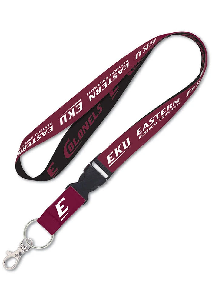 Eastern Kentucky Colonels Detachable Lanyard - Maroon