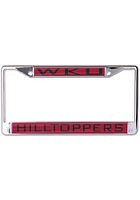 Western Kentucky Hilltoppers Metallic License Plate Frame - Red