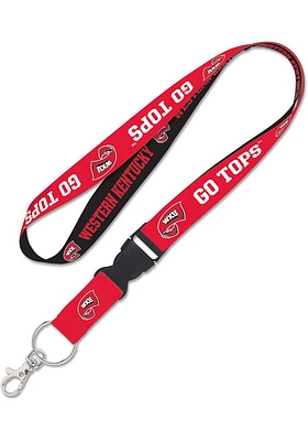 Western Kentucky Hilltoppers Detachable Lanyard - Red