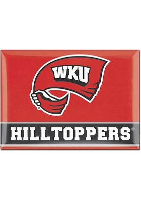 Western Kentucky Hilltoppers 2.5x3.5 Domed Magnet