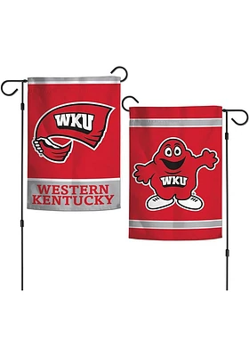 Western Kentucky Hilltoppers 12x18 2 Sided Garden Flag